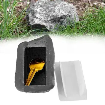 

Simulation Stone Hidden Money Private Key Anti-lost Insurance Key Storage Box Durable Quality Outdoor Garden Mini Fake StoneCase