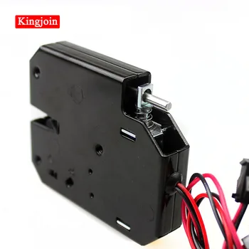 

KINGJOIN Electric control lock Small Carbon Steel Electric Control solenoid bolt lock vending machine lock
