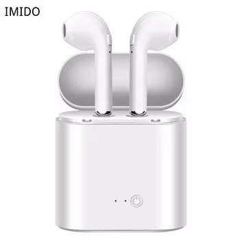 

i7s Tws Wireless Headphones Bluetooth Earphones Earbuds Handsfree in ear Sports Headset with Charging Box For xiaomi iPhone