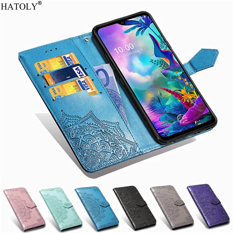 For LG G8X ThinQ Case Flip Luxury Leather Wallet Back Cover For LG G8X