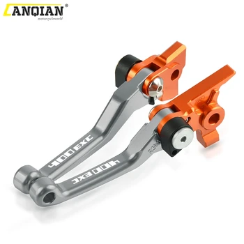 

Dirt bike CNC Aluminum Motocycle Levers Motocross Pit Bike Pivot Brake Clutch Lever For KTM 400EXC 400 EXC 2005-2011 2006 2007