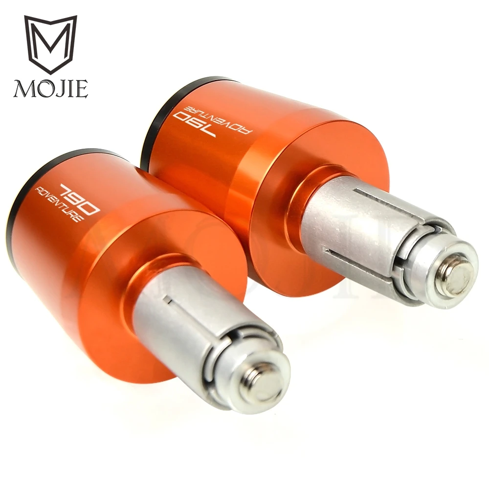 Motorcycle Accessories 7/8" 22MM Handlebar Hand Grips Handle Bar End Cap For KTM 790 Adventure / R ADV 790Adventure