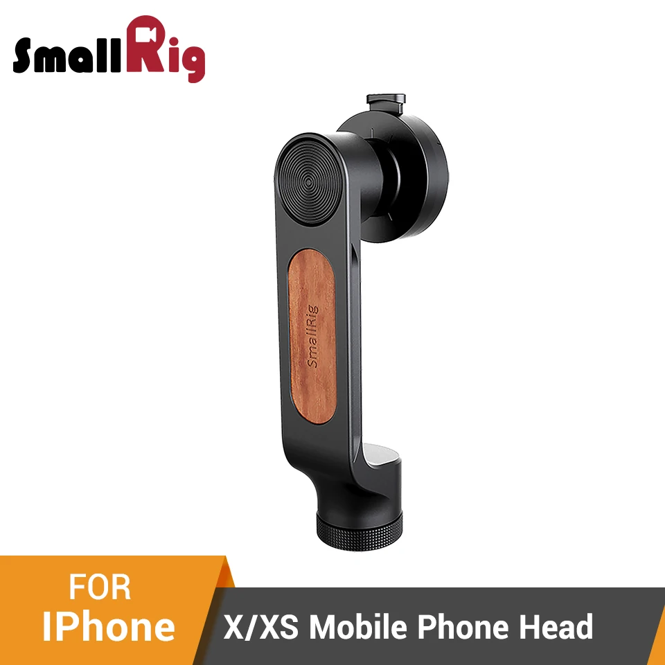 

SmallRig Mobile Phone Head With Quick Release Bayonet And 1/4”-20 Thread Hole For IPhone X/XS Pocket Cage 2204 - 2380