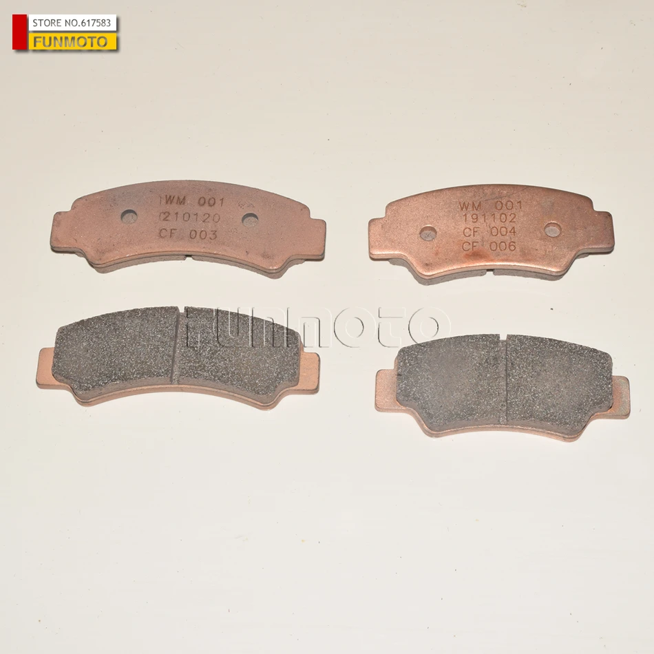 2 pairs front brake pad and 2 pairs rear brake pad suit for CF850/ CF1000 0800-022800/7020-0810A0