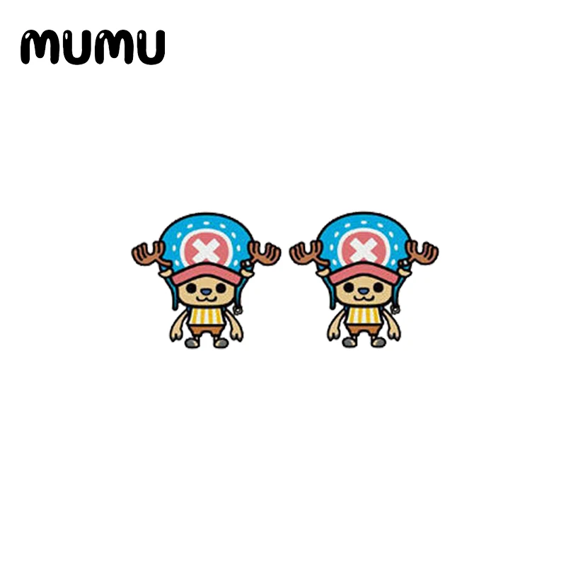 New One Piece Stud Earring Luffy Zoro Chopper Acrylic Earrings Handmade Epoxy Resin Jewelrys Adventure Anime Stud Earrings Aliexpress