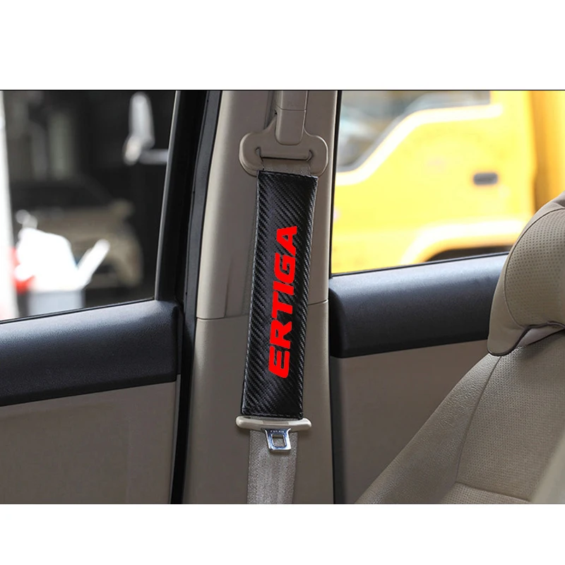 ПУ мода Накладка для ремня безопасности автомобиля автомобильный ремень безопасности подплечники для Suzuki Ertiga