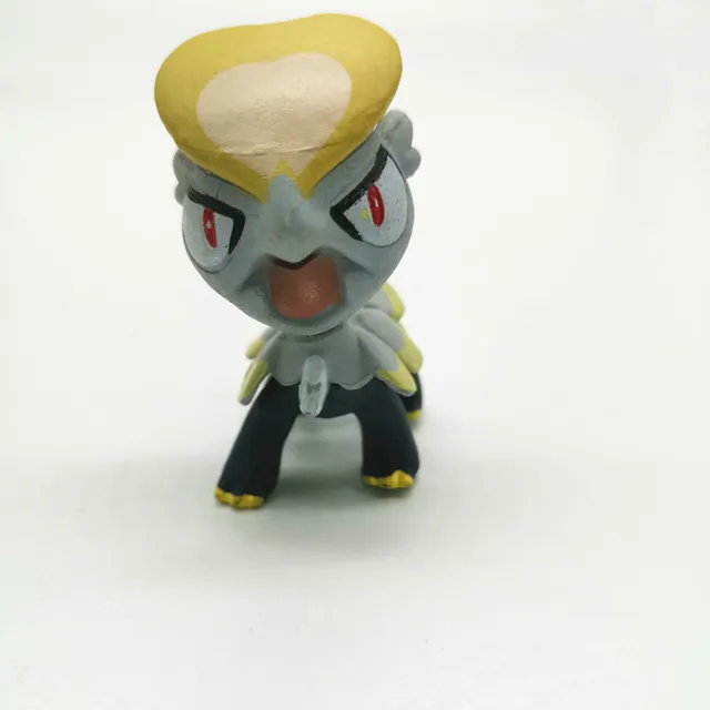 Tomy Pokemon 4-6cm Charmander Popplio Litten Pikachu Rowlet Treecko Eevee Fennekin Greninja Anime Action Figure Dolls Toy Jangmo-o