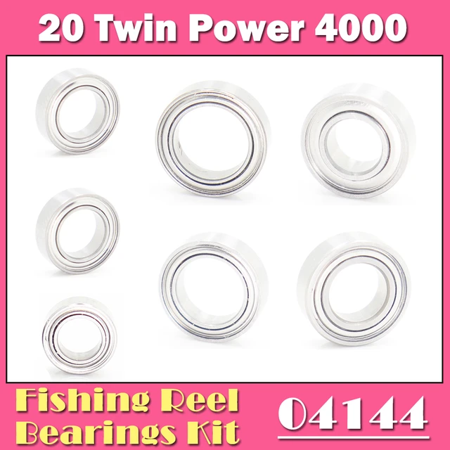 Fishing Reel Stainless Steel Ball Bearings Kit For Shimano 20 Twin