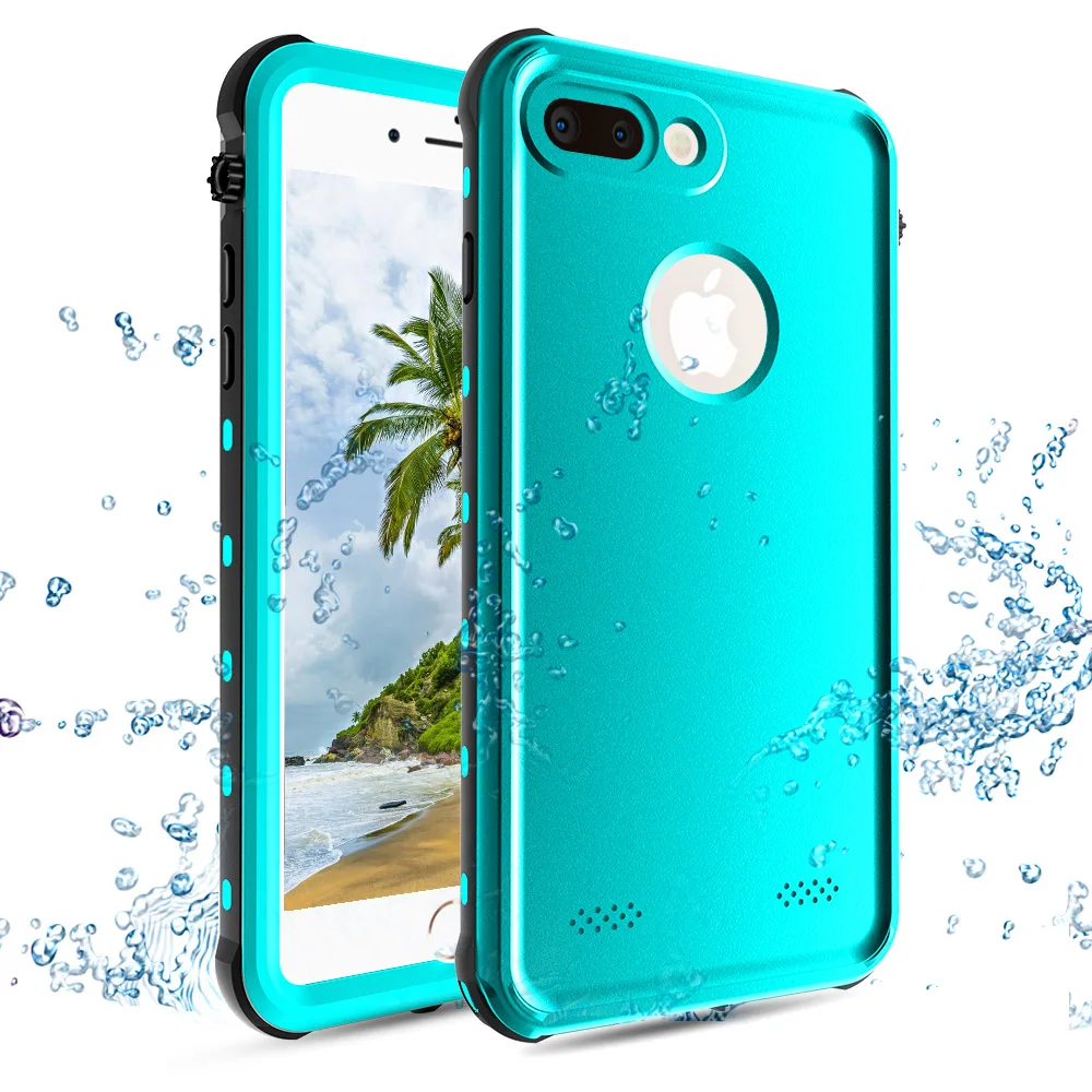 Водонепроницаемый чехол SHELBOX IP68 для iPhone 7 8 Plus ударопрочный плавания под водой