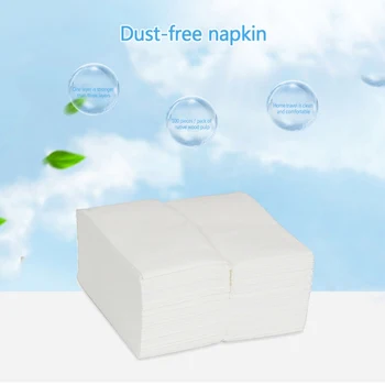 

Hotel Paper Towel Disposable Dust-free Paper Napkin Handkerchief Paper Cloth Upscale Bar Nightclub Single Layer Thickening
