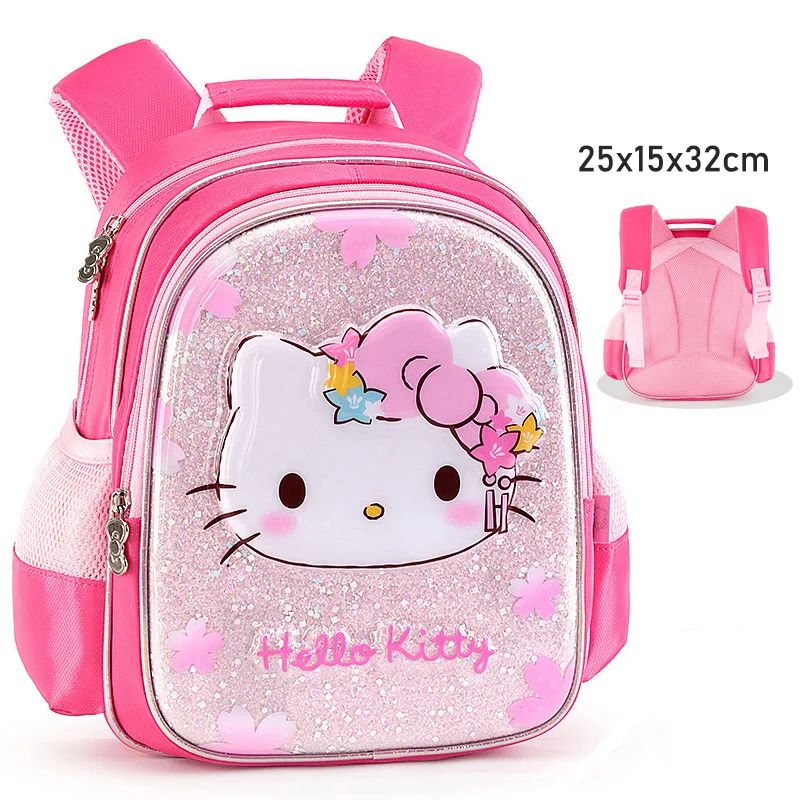 Новинка; милый розовый рюкзак для девочек с 3D рисунком кота из мультфильма «hello kitty»; водонепроницаемый рюкзак из полиэстера; вечерние рюкзаки - Цвет: Style12