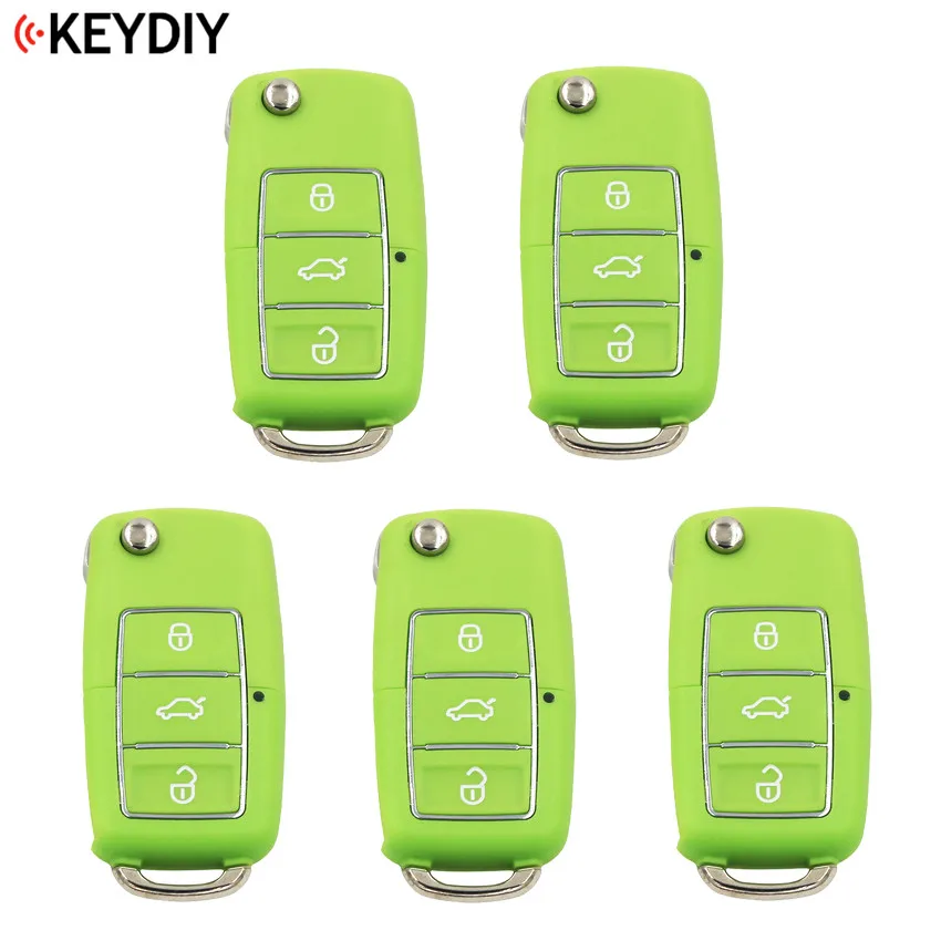 5 шт./лот оригинальный KEYDIY 3 кнопки B01 Luxury универсальный пульт дистанционного