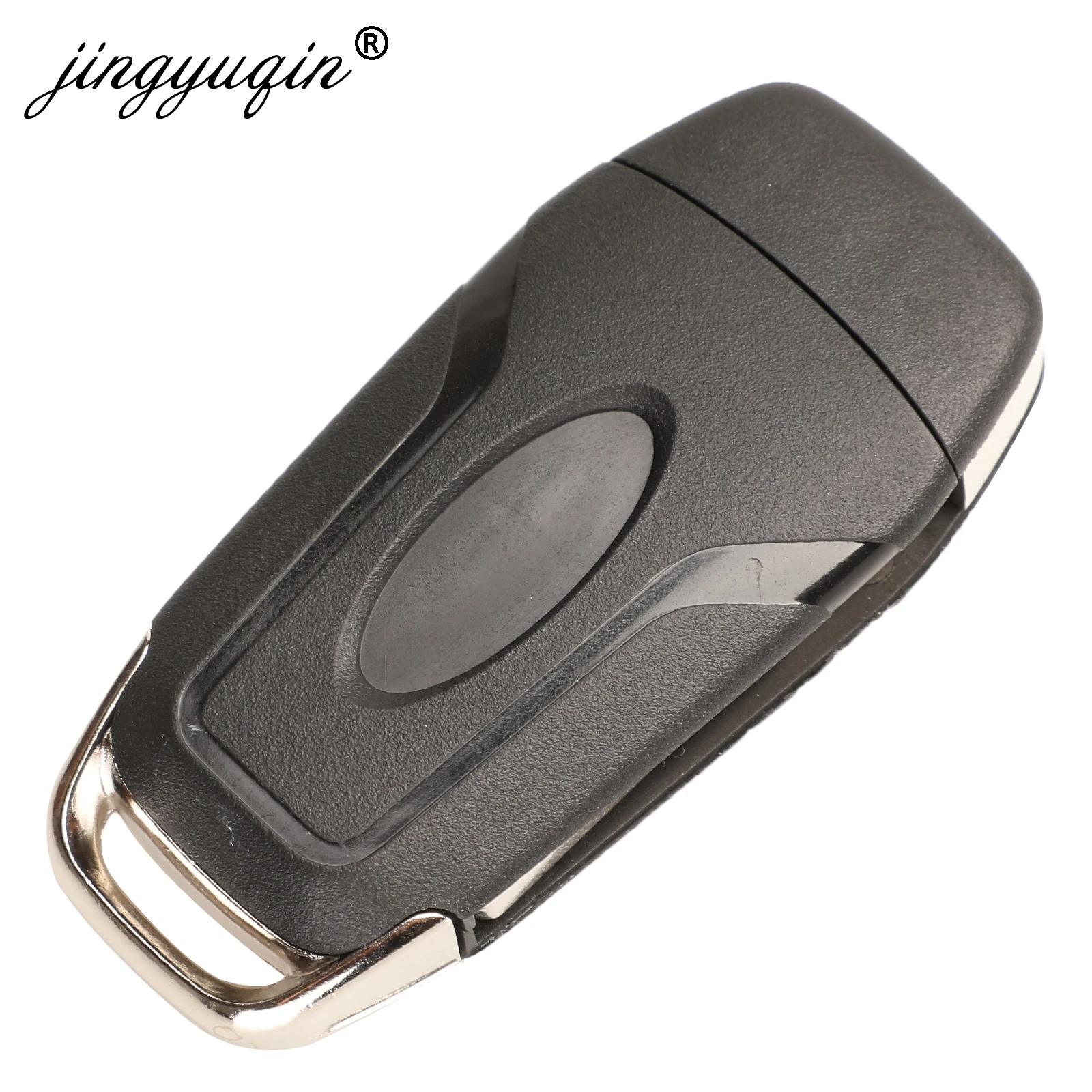 Складной чехол для ключей jingyuqin 2/3/4 кнопки Ford Focus Fusion Mk2 Mk7 Ranger Explorer без порезов с