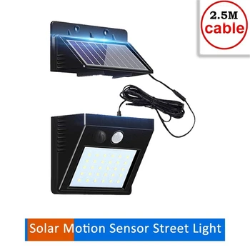 

LED Solar Powered lamp PIR Motion Sensor Night light Outdoor Waterproof For Garden Patio Yard Emergency Security wall lighting i