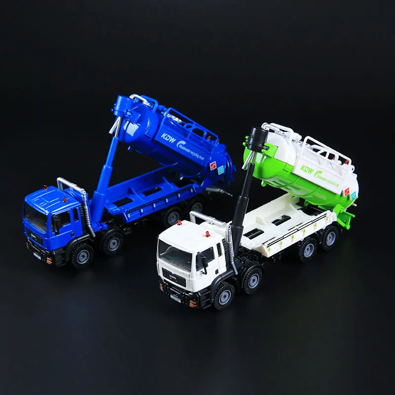 

New Products Cadeve Metal Car 1: 50 Waste Water Recycling Freight Truck 625030 Model Alloy Models Toy Car Batch