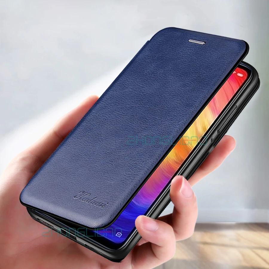 Магнитный флип чехол для Xiaomi Mi 10 9 SE 10T A2 Lite 9T POCO M3 X3 NFC Redmi Note 8 S 7 6 5 9A 9C K20 K30 8T 7A Pro