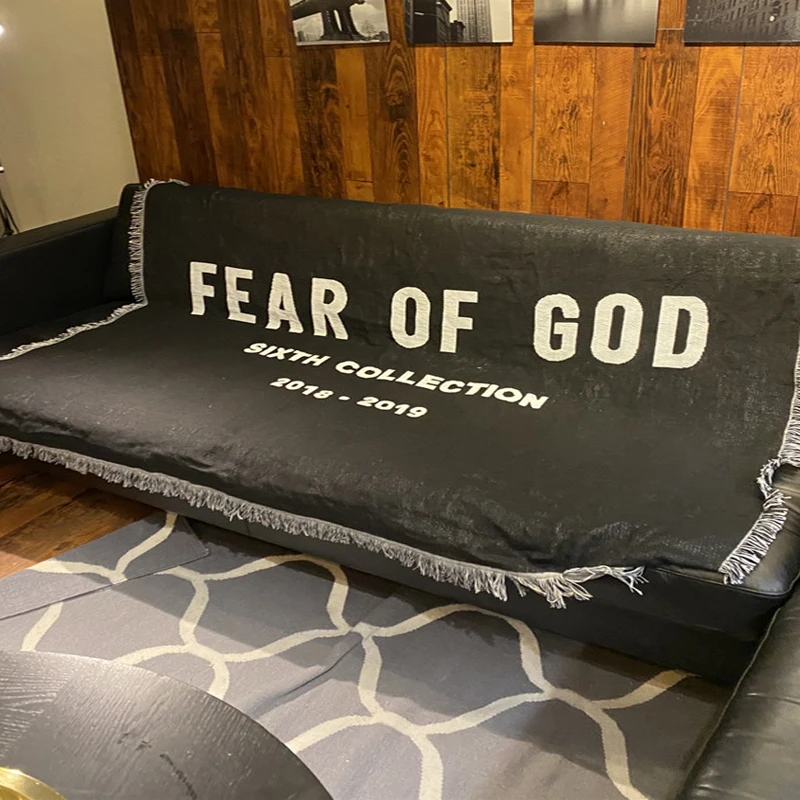 fear of god throw blanket