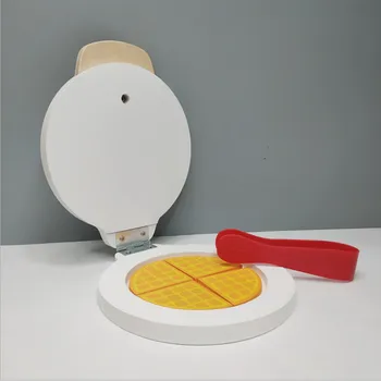 

Children's Play Diy House Kitchen Toy Sets Wooden Simulation Pancake Maker Kids Toys Mini Pretend Playset Educational Toys