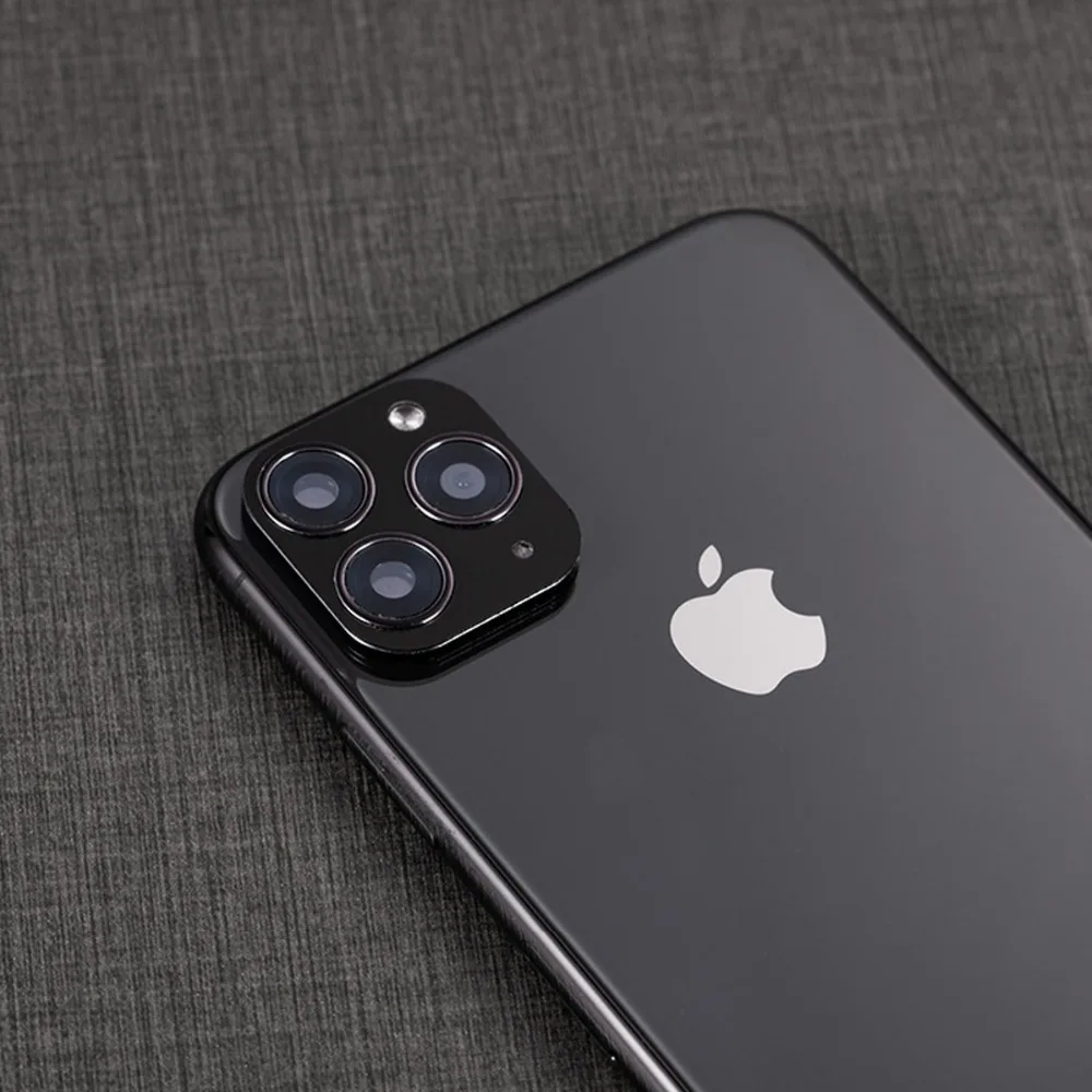 Второе поколение задней камеры Защитная пленка для объектива iPhone X XS Max выглядит как 11Pro для iPhone 11Pro поддельная наклейка для камеры