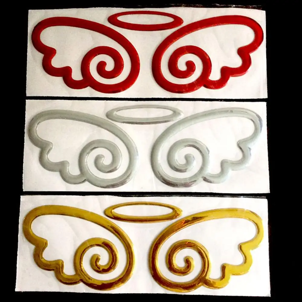 

3D Angel Car Sticker Art Car Sticker Motorcycle Scooter Notebook Sticker Home Decor