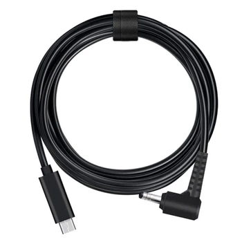 

JORINDO PD to DC Power Cord Type-C Male to 4.0X1.7MM Elbow Laptop PD Charging Cable DC Round Port Fast Charging Cable