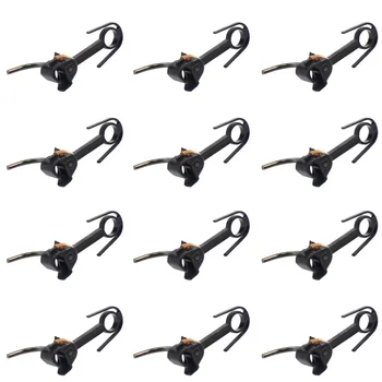 12pcs HO Scale 1:87 Knuckle Couplers with Spring 17mm 20mm E-Z Magnetic Railway Coupling HP0787