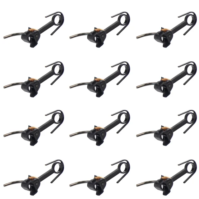 12pcs HO Scale 1:87 Knuckle Couplers with Spring 17mm 20mm E-Z Magnetic Railway Coupling HP0787