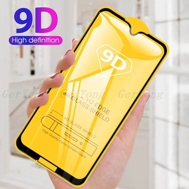 

For Motorola P30 Note 9D Tempered Glass for Motorola G7 Plus P30 Play Screen Protector Full Protective Film On G7 Power One