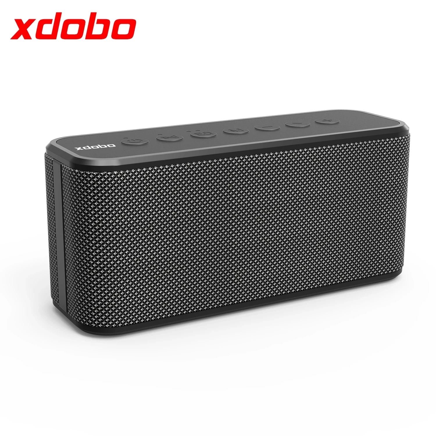 Enceinte Bluetooth Portable DOSS SoundBox - 12W, IPX5, 20h Autonomie, Contrôle Tactile - Pour Maison, Extérieur, Voyage
