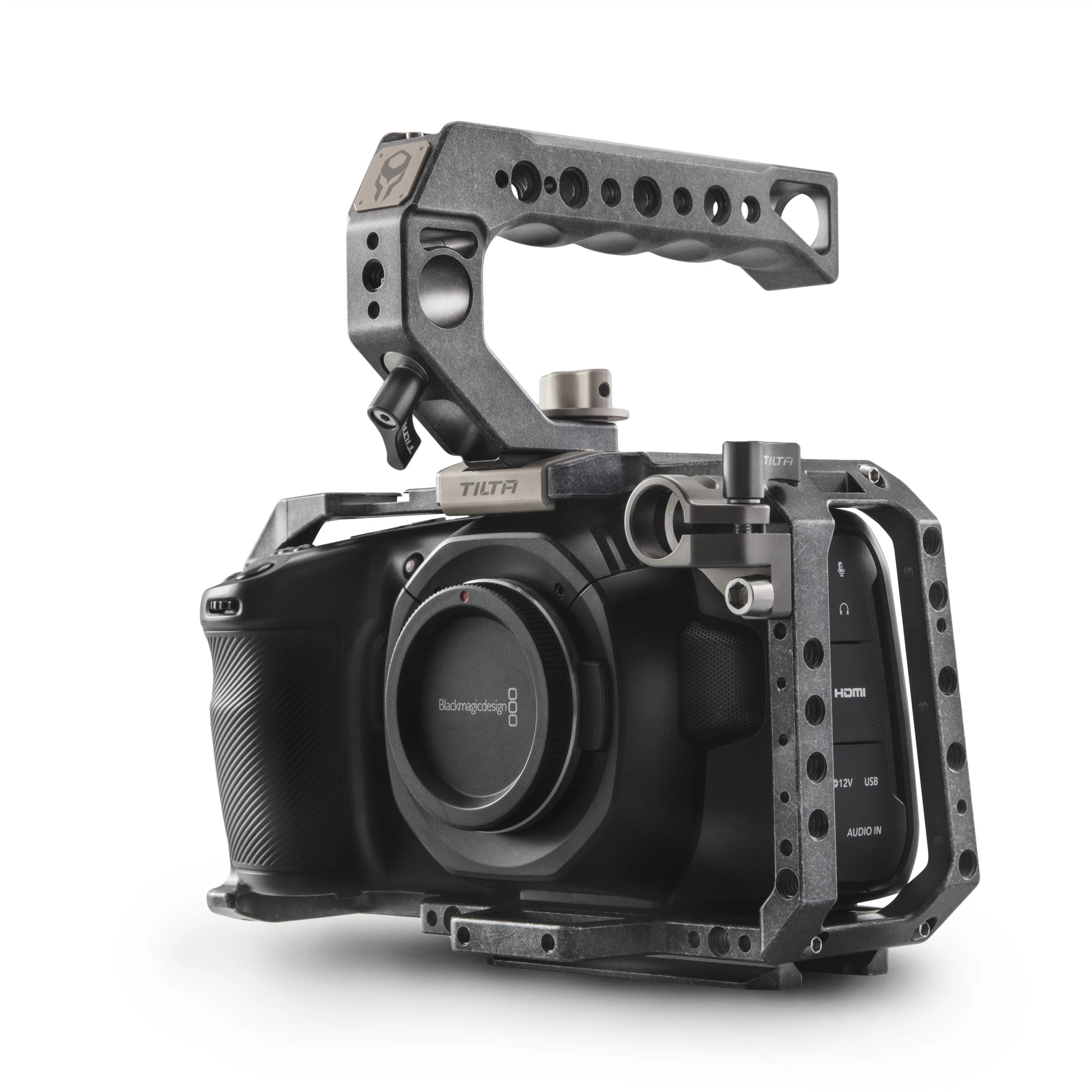Клетка для камеры TILTA BMPCC 4K/Чехол Карманная камера кинотеатра Blackmagic 4K тактический