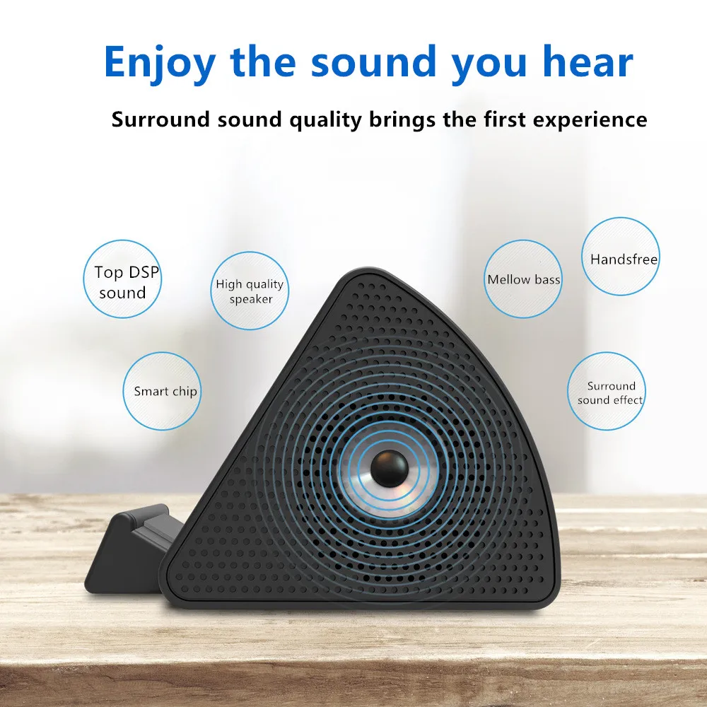 Беспроводной Bluetooth динамик мобильный телефон сенсор аудио Мобильный телефон кронштейн Портативный Индукции мини небольшой динамик
