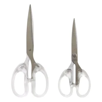 Transparent Handle Scissors 1