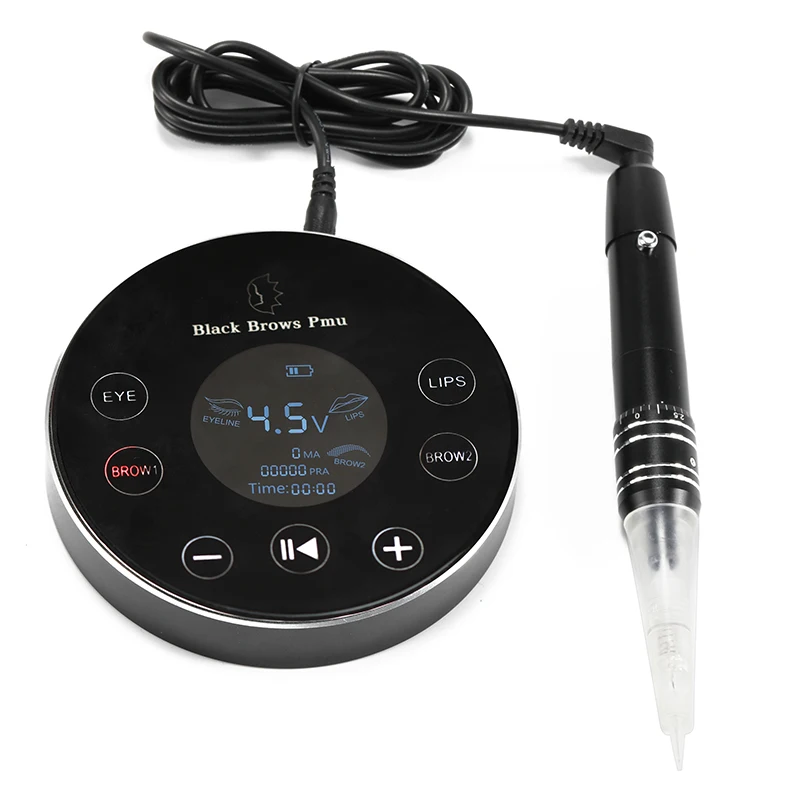 Professional Permanent Makeup Machine Tattoo Gun Eyebrow PMU Machine Pen For Up Eyebrows Eyeliner Lip Microblading Makeup Kit