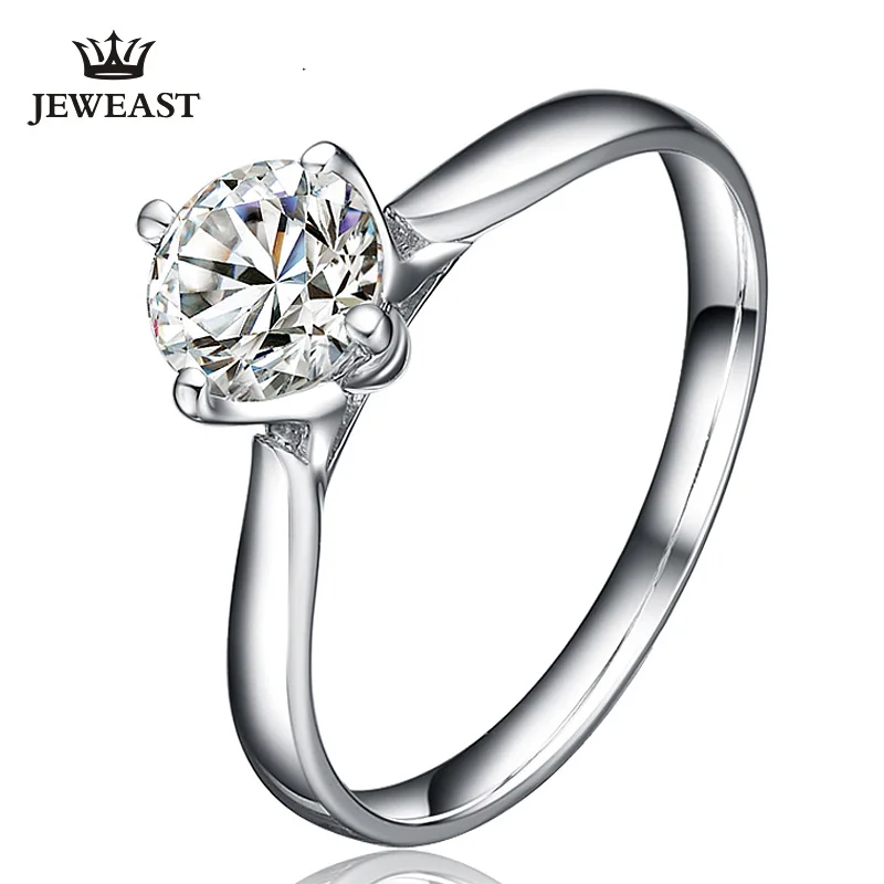 

ZSG Natural diamond 18K gold Pure Gold Ring Real 18K gold Solid Gold Ring Trendy Classic Party Fine Jewelry Hot Sell New 2019