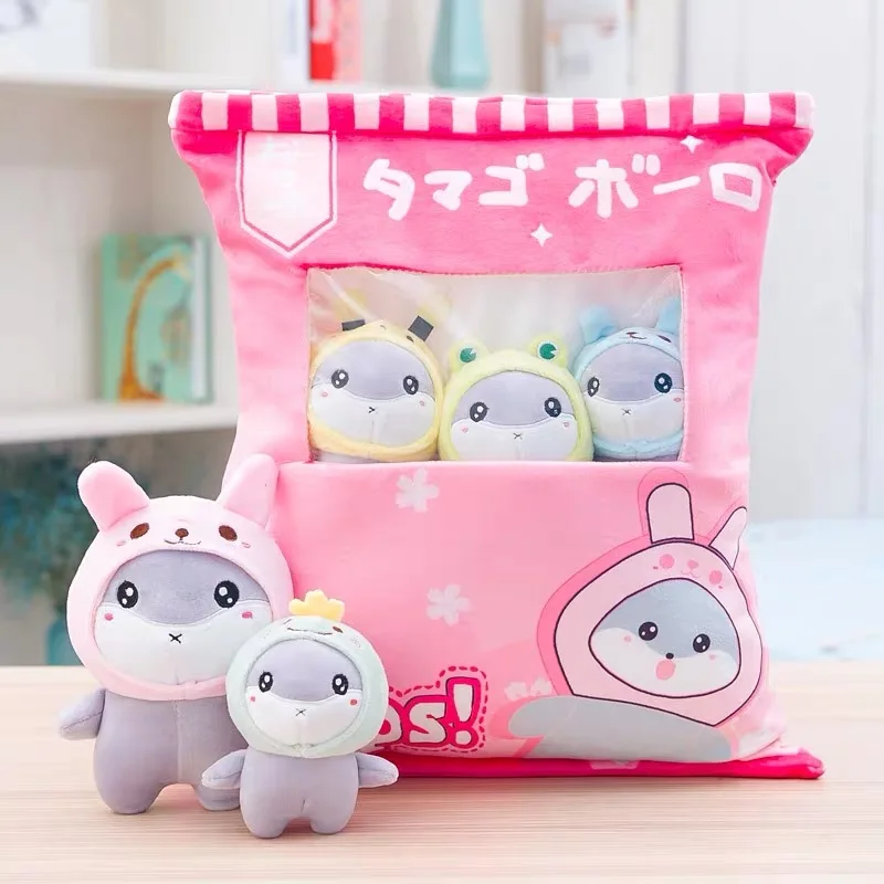 Плюшевая игрушка miki mouse& duck из 8 предметов, креативная мультяшная Подушка, набитая японским аниме, кукла, подушка, подушка