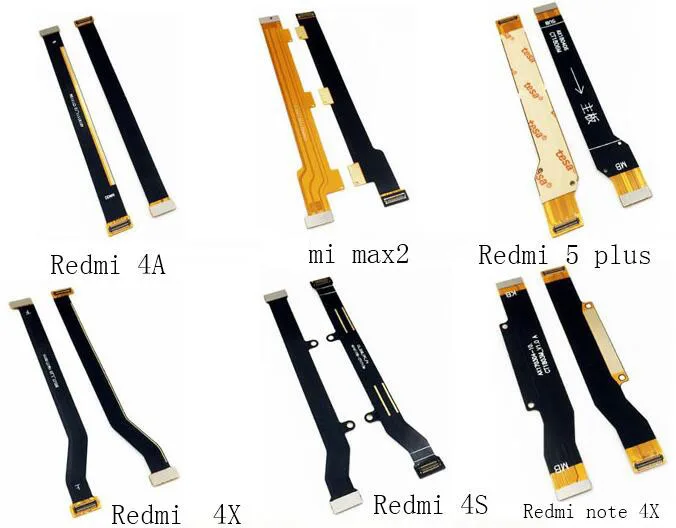 Новинка для Xiaomi redmi 3S 4A 4X5X6/6A 6 Pro 7 redmi 5 plus Note 4X Note 5 Note 5A основной разъем материнской платы ЖК-шлейф