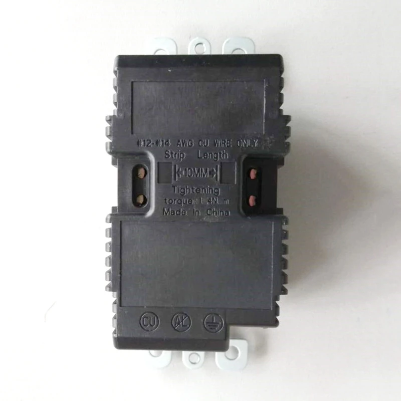 Американский стандарт Usb настенная розетка, двойной Usb двойной три отверстия США штекер порт адаптер питания розетки, 125 В, ПК панель Черный США штекер