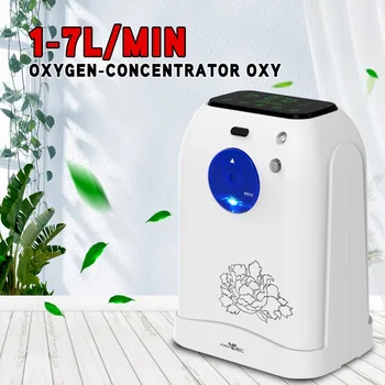 

Portable Oxygen Concentrator 93% High Purity 6L Flow O2 Generators Air Purifier Ventilator Oxygen Machine For Home