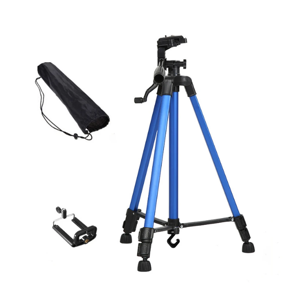 BAODELI Профессиональная Алюминиевая Гибкая камера штатив подставка держатель для блоггера Dslr Canon мобильный телефон видео аксессуары - Цвет: Blue