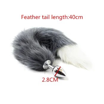 Erotic Shop Anal Dilator Fetish Fox Tail BDSM Anus Plug Annal Ass Prostate Massager Cosplay Sex Adult Games Porn Toys For Couple 6