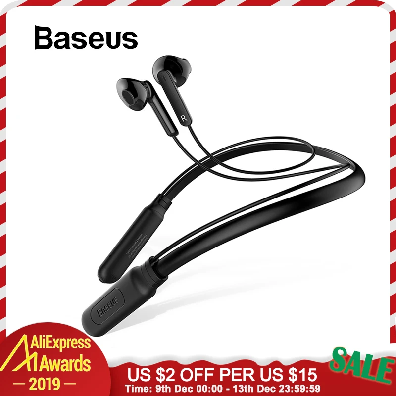 Economici Baseus S16 Auricolare Senza Fili Bluetooth Auricolare Cuffia con Archetto Da Collo di Sport Vivavoce Auricolari Bluetooth 5.0 Cuffie per Fone de Ouvido