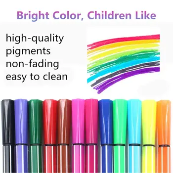 

12 Colors/Set Fineliner Art Mark Pen Watercolor Pen Line Drawing Pen M17F