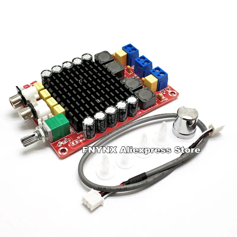 2PCS Tda7498 Digital Power Amplifier Board Dual Channel 100W+100W Automobile High Power DC14 34V