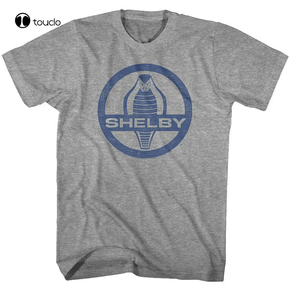 Shelby Cobra Car Hood Emblem Maglietta Da Uomo Snake Logo American Muscle Sports Tee Shirt Unisex