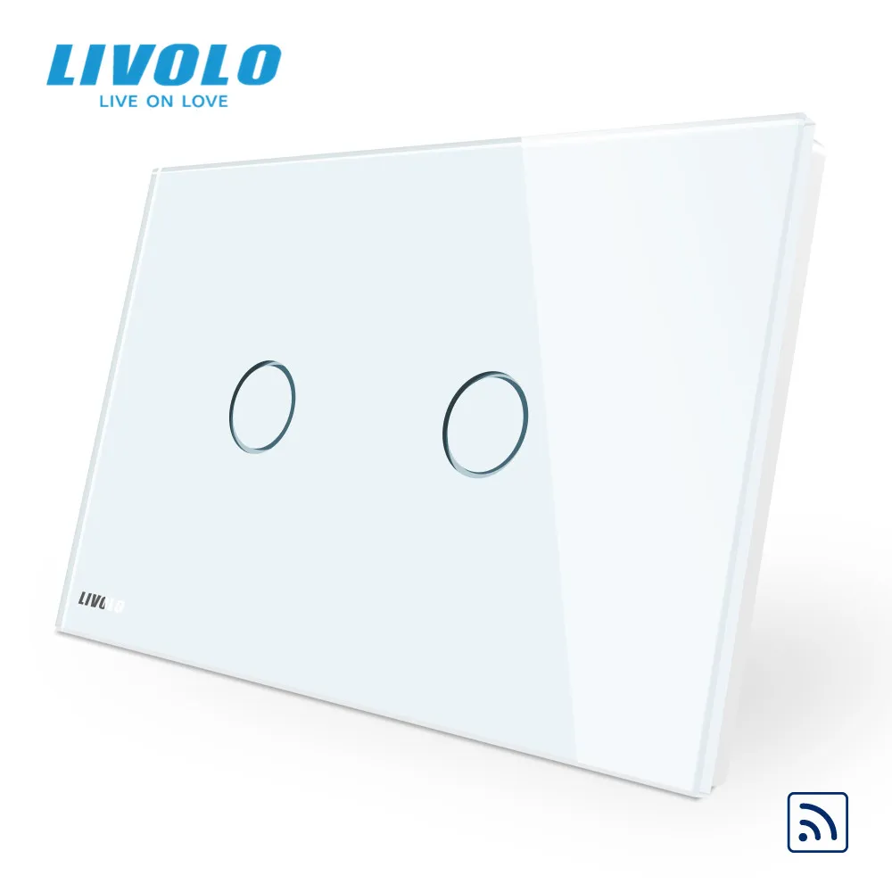 LIVOLO US C9 стандартный настенный сенсорный светильник с выключателем светодиодный