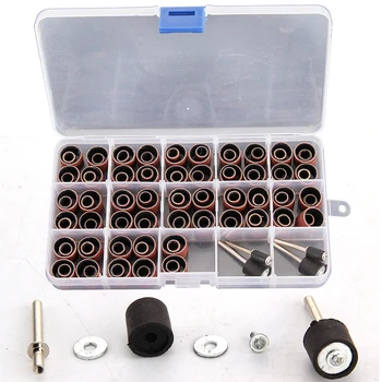 

104pcs Sanding Bands Set Grit Mandrels Nail Rotary Tool Box Buffing Shank Accessories Drum Sleeve Drill Bits Abrasive Grinding