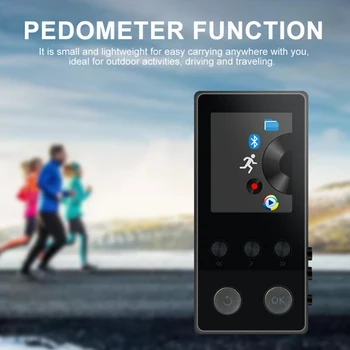 

MP4 player with bluetooth mp3 mp4 music player portable mp 4 media slim 1.8 inch touch keys fm radio video Hifi 8GB