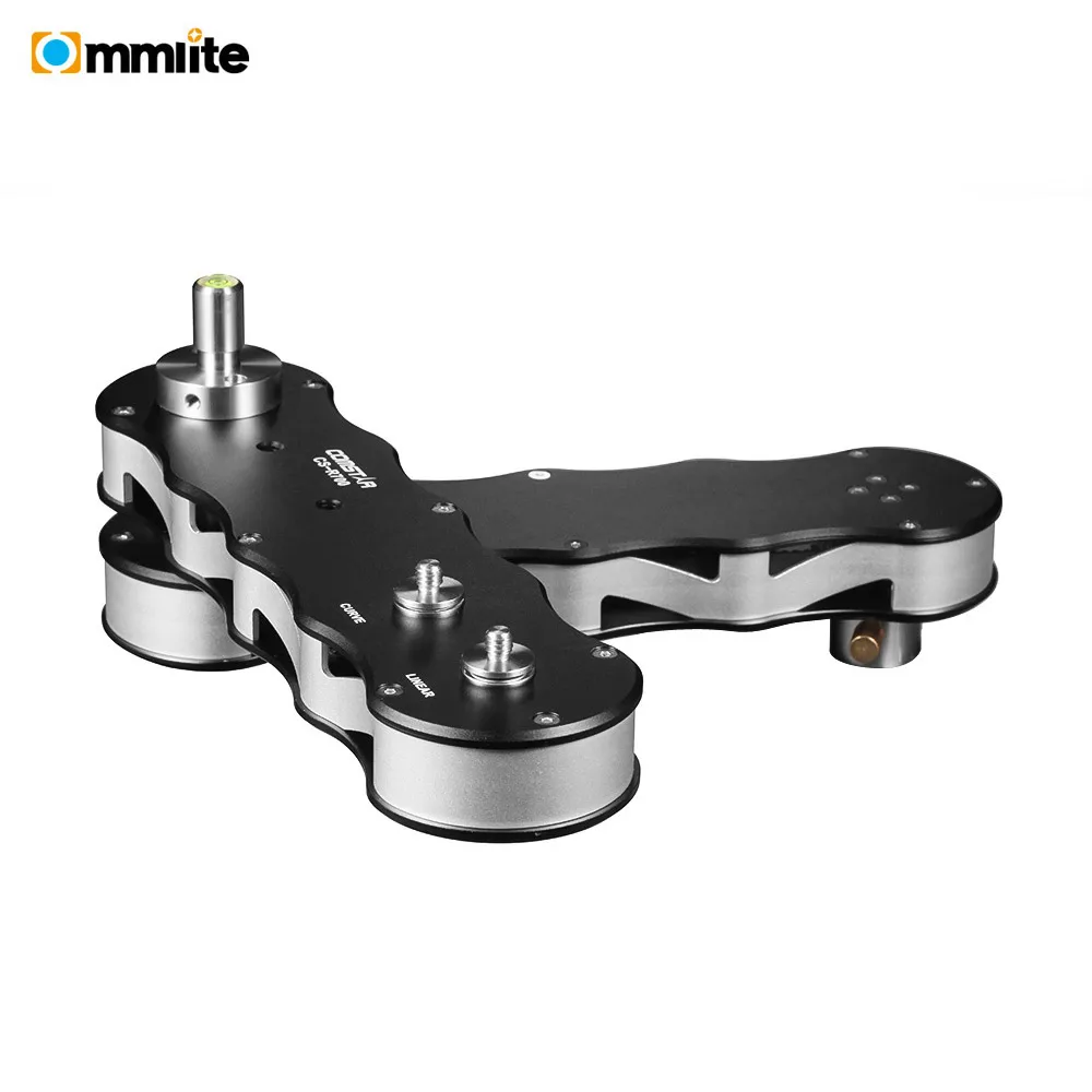 Commlite CS R700 Slider Track 4 Time Camera Video Rail + шаровая Головка для камеры Canon Nikon Sony DSLR