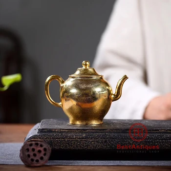 

Yixing Zisha Teapot Purple Clay Teapots Handmade Taohuani Limao 170cc