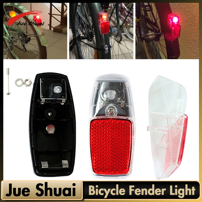 Fiets Achterspatbord Led Licht Fiets Spatbord Rood Achterlicht Racefiets  Fietsen Achterlicht Fiets Lamp Fietswiel Verlichting|Bicycle Light| -  AliExpress